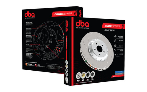 DBA 5000 Series Front Slotted Rotor for 2015-2020 Dodge Challenger/Charger SRT8