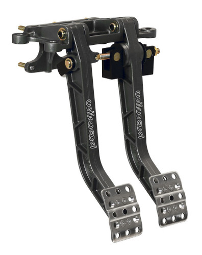 Wilwood Adjustable Dual Pedal Assembly Aluminum - Brake & Clutch Forward Mount