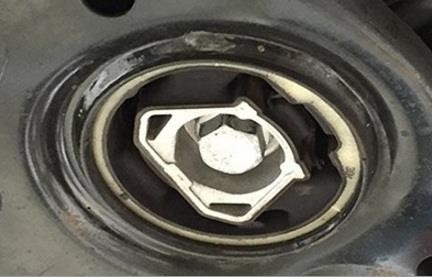 Torque Solution Billet Pendulum Insert VW Golf GTI MK7 Circle Version