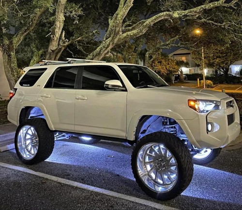 Oracle Lighting 16.5" LED Wheel Rings Illuminated Brake Accent Kit White LEDs