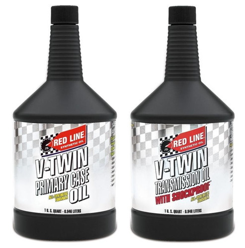 Red Line V-Twin Primary Oil For Harley Davidson 20W60 Synthetic 1 Qt RED42904