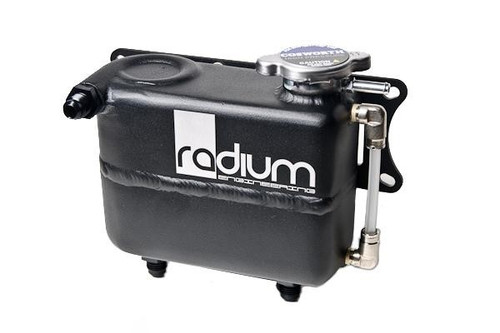 Radium Engineering Universal Coolant Expansion Tank  Dual-Chamber Design