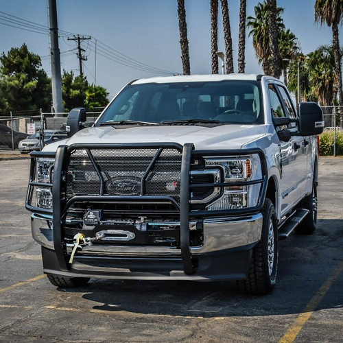 Westin Ford F-250 F-350 2017-2018 MAX Winch Tray Black Grille Guard