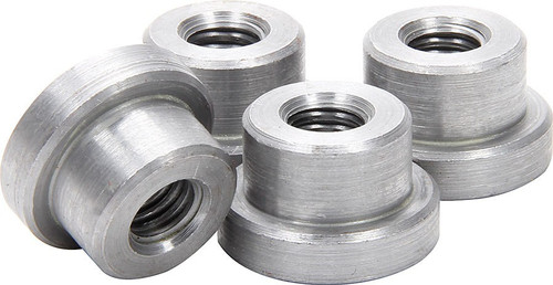 Allstar Performance Weld-On Nuts 3/8-16 Steel Set of 4