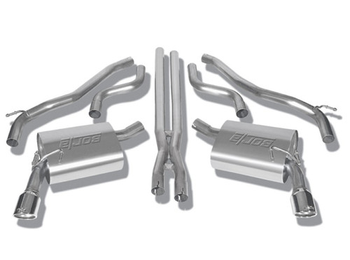 Borla Touring Cat Back Exhaust for Chevy Camaro 3.6L V6 2010-2013 Dual Tips