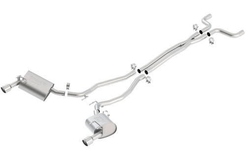 Borla Touring Cat Back Exhaust for Chevy Camaro 3.6L V6 2010-2013 Dual Tips
