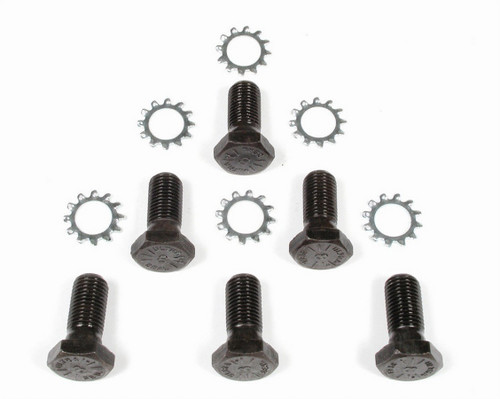 Mr Gasket Flywheel Bolt Kit 7/16-20 Black Oxide for GM Ford V6 V8 Set 6
