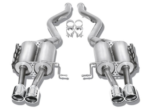 Borla Touring Cat Back Exhaust System Stainless Steel for 2000-06 Jeep Wrangler