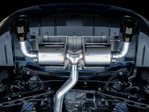 AWE Touring Cat-Back Exhaust for Subaru BRZ Toyota 86 Diamond Black Tips