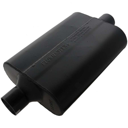 Flowmaster Super 44 Muffler 2.25in Center Inlet Outlet Aggressive Sound 942445