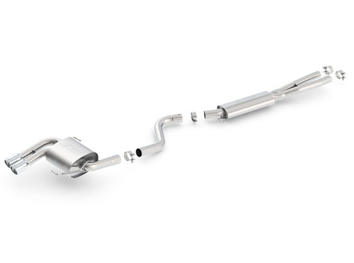 Borla Touring Cat Back Exhaust System Steel for 2006-2012 BMW 3 Series E90 E91