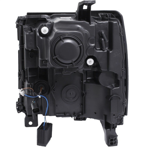 ANZO Projector Headlight Set 2016-2017 Chevy Silverado 1500 Clear/Black