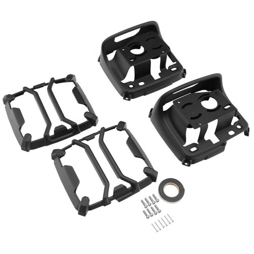 Rugged Ridge Elite Tail Light Guards for 18-22 Jeep Wrangler JL - Black