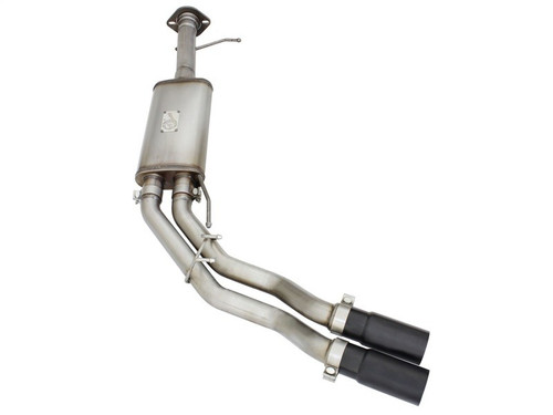 aFe Rebel Series Cat Back Exhaust For Ford F150 Raptor 2010-2014 6.2L Black Tip