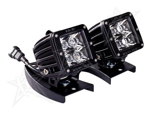 Rigid Industries ATV Mount 6-Inch LED Light Stainless Steel