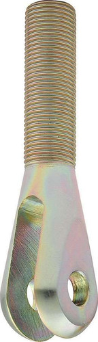 Allstar Performance 3/4 in Right-Hand Steel Clevis, 1/2 in Bore, Cadmium Finish