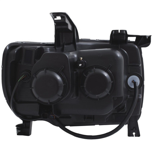 ANZO Projector Headlights For GMC Canyon 2015-2022 Black Amber Halogen Pair