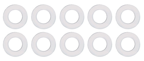 Moroso 97011 Nylon Drain Plug Washers 1/2in ID 7/8in OD Set of 10