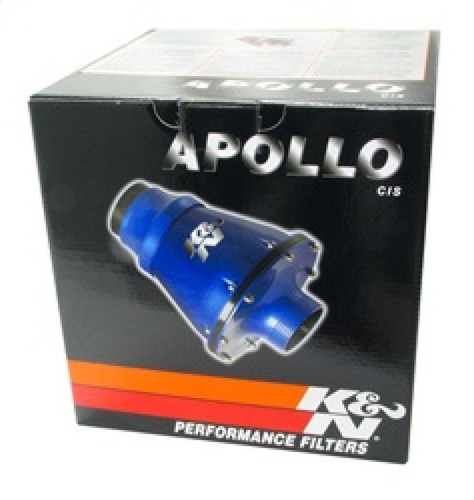 K&N For Apollo RC-5052AB Universal Cold Air Intake System w/ Air Box