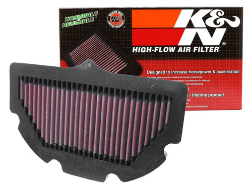 K&N Performance Air Filter For Suzuki GSX-R600 GSX-R750 Washable SU-7506