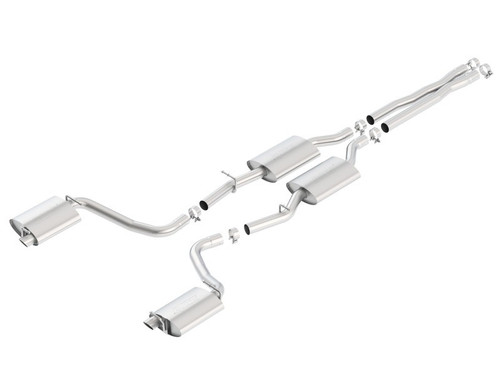 Borla S Type Cat Back Exhaust for 2015-22 Chrysler 300/Dodge Charger RT 5.7L V8