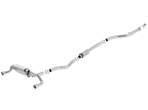 Borla ATAK Cat Back Exhaust for BMW 335i 435i 3.0L 2012-2016 Stainless