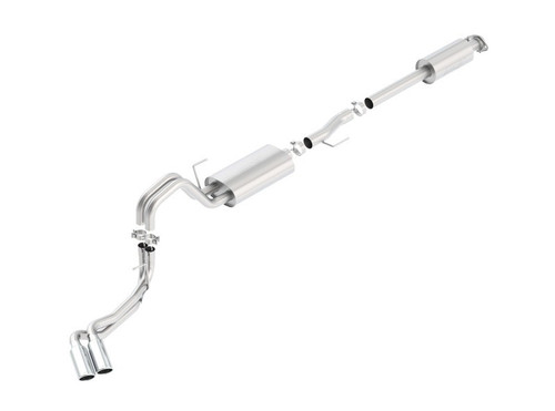 Borla S Type Cat Back Exhaust for 2015-2020 Ford F-150 2.7L 3.5L, 5.0L Engines