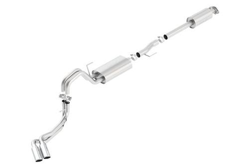 Borla S Type Cat Back Exhaust for 2015-2020 Ford F-150 2.7L 3.5L, 5.0L Engines
