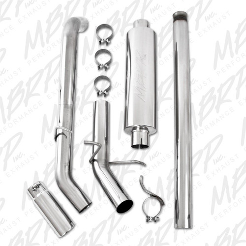MBRP Armor Plus Cat Back Exhaust For Silverado 1500 / Sierra 1500 3" T409 Stainl