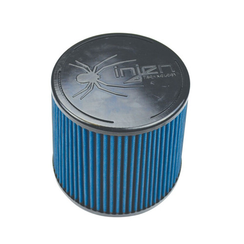 Injen X-1101-BB High Flow Conical Air Filter 6in Inlet Blue NanoWeb Dry Reusable