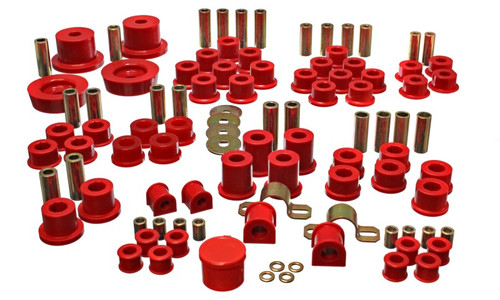 Energy Suspension Hyper-Flex Master Bushing Set for 1993-97 Mazda Miata Red