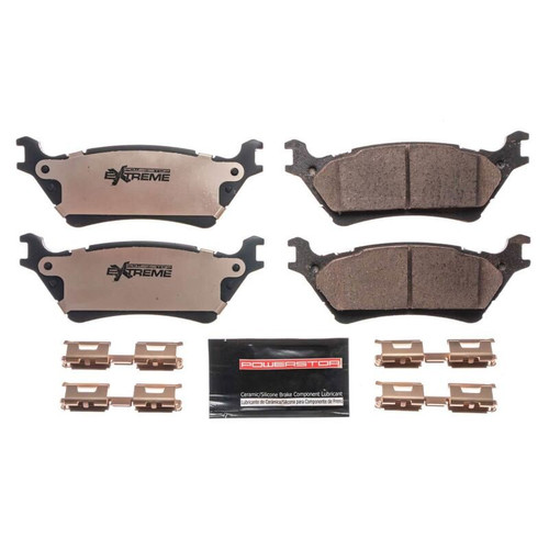 PowerStop Z36 Truck Tow Ceramic Brake Pads Ford F-150 Rear