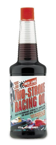 Red Line Two-Stroke Racing Synthetic Oil 16oz High Performance Powersports 40603
