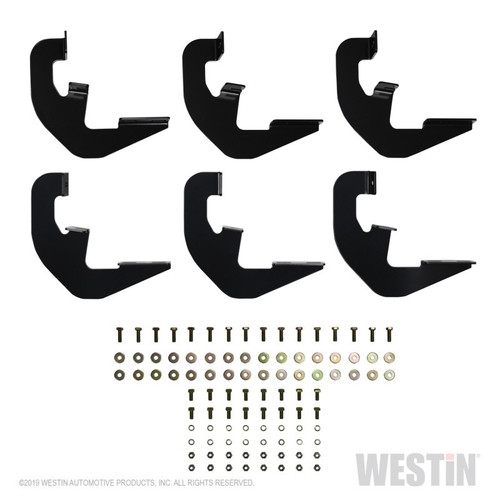 Westin 27-2255 Double Cab Running Board Mount Kit Chevy Silverado GMC Sierra