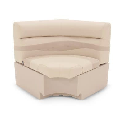 Taylor Made LCI 32x32 Square Corner Boat Cushion Beige Marine Seat Pad