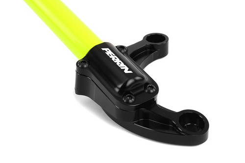Perrin Front Strut Tower Bar Yellow for Subaru WRX STI Forester Crosstrek Legacy