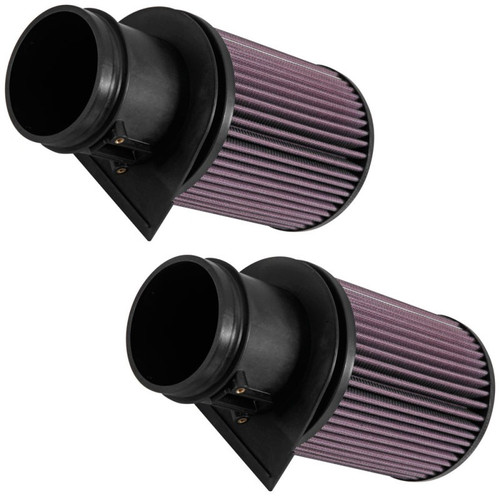 K&N E-0658 Replacement Round Straight Air Filters for Lamborghini & Audi R8