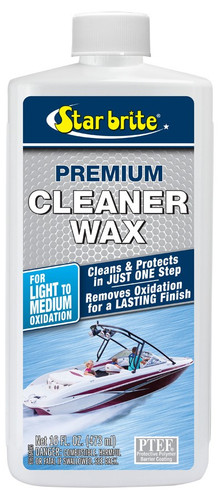Star Brite Premium Cleaner & Wax 16oz Marine Boat Polishing Compound