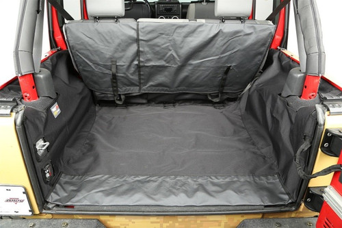 Rugged Ridge C3 Cargo Cover Jeep Wrangler JKU 4-Door 2007 2018 No Subwoofer