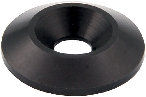 Allstar 1/4" Countersunk Washer 1-1/4 OD Black Alum 10pk ALL18665