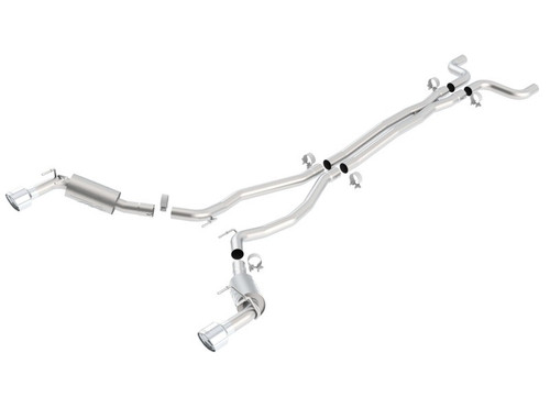 Borla ATAK Cat Back Exhaust For Camaro SS 6.2L V8 2010-2013 140356 System