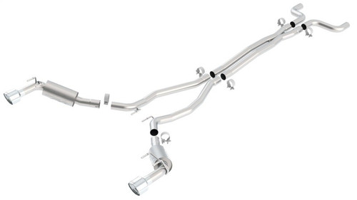 Borla ATAK Cat Back Exhaust For Camaro SS 6.2L V8 2010-2013 140356 System