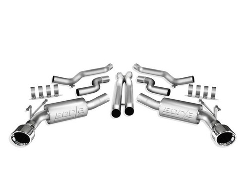 Borla ATAK Cat Back Exhaust For Camaro SS 6.2L V8 2010-2013 140356 System