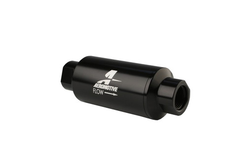 Aeromotive In-Line Fuel Filter AN-10 Black 10 Micron Performance Part