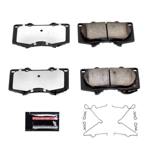 PowerStop Z36 Truck & Tow Ceramic Brake Pads Hardware Toyota Tacoma Tundra