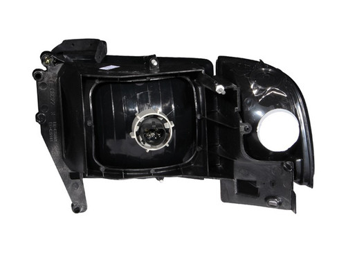 ANZO Crystal Headlights Dodge Ram 2500 3500 1994-2002 Black Housing