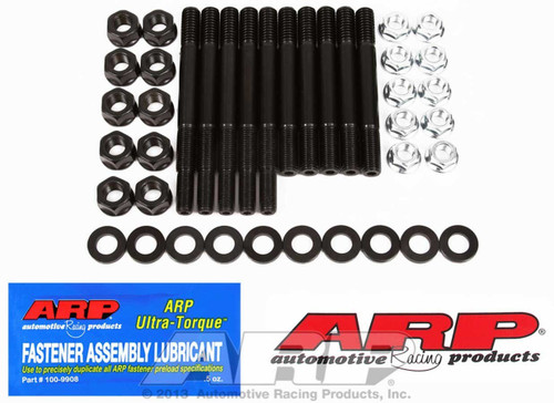 ARP SBC Main Stud Kit 2 Bolt 134-5501 8740 Chromoly Black Oxide Hex Nuts