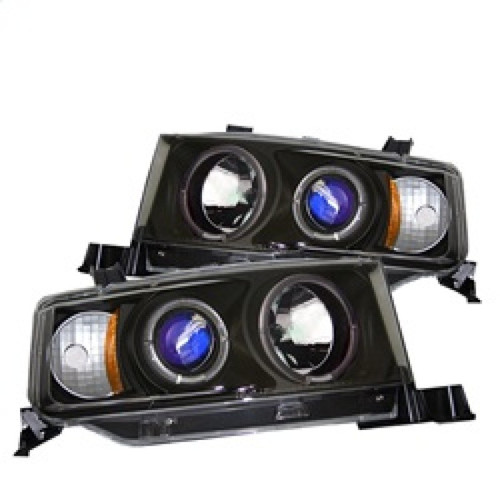 Spyder LED Halo Projector Headlights 2004-2006 Scion xB Black