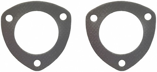 Fel-Pro Round Triangle Header Collector Gasket 2.5 in Steel Core Laminate Pair