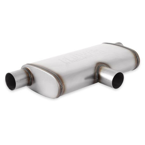 Flowmaster FlowFX Muffler 2.5in Inlet Dual 2.5in Outlet Stainless 72206